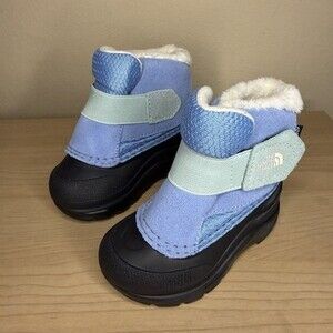 New The North Face Alpenglow II Toddler 5 Snow Boots Waterproof 200 Insulation